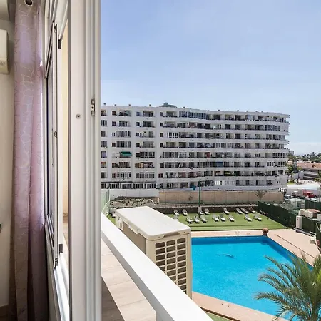 Apartamento Isadora: Vista Piscina Playa del Inglés
